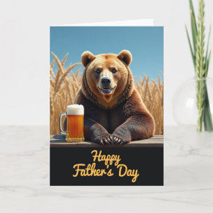 Golden Grain Fathers Day Card