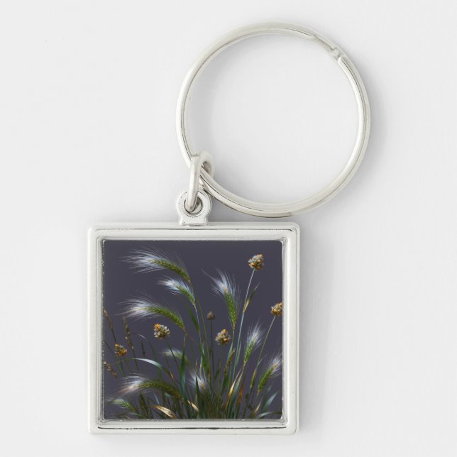 Golden Grass Keychain (Front)