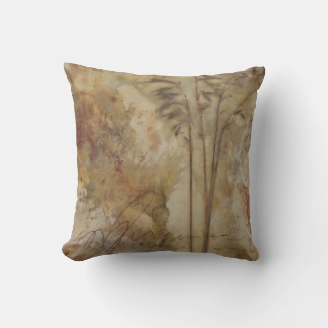 Golden Grasses Pillow (Front)