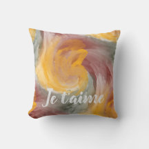 Golden Grey Je Taime Abstract