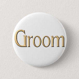 Golden Groom button