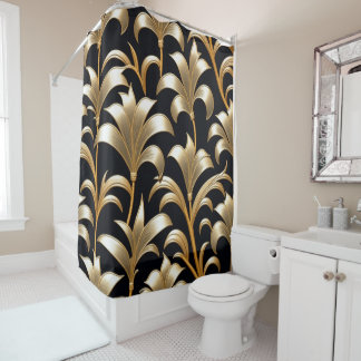 Golden Grows Shower Curtain