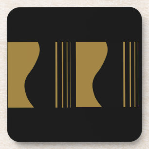 Golden Guitar Coaster