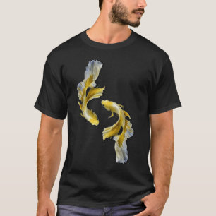 golden Guppy fish Fancy Guppies Thai fighting fish T-Shirt