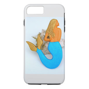 golden hair mermaid Case-Mate iPhone case