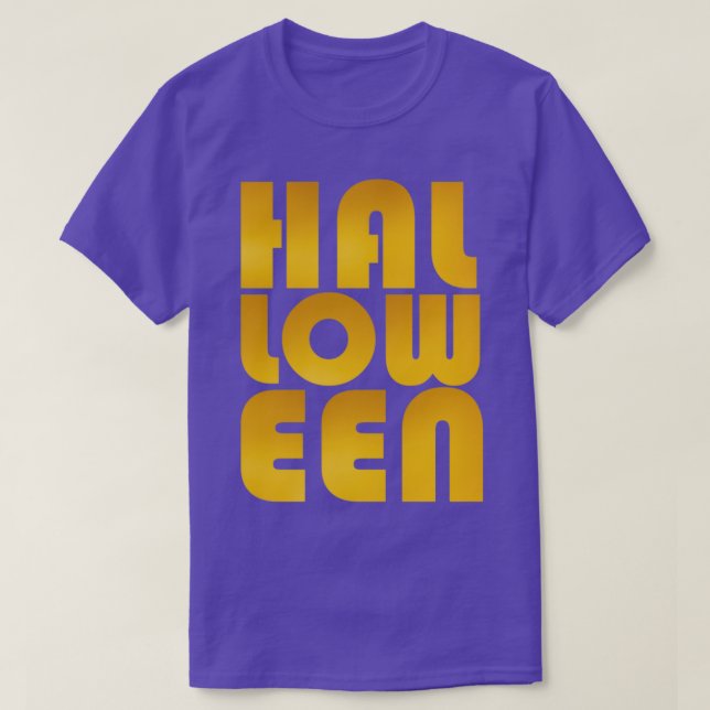 Golden Halloween T-Shirt (Design Front)