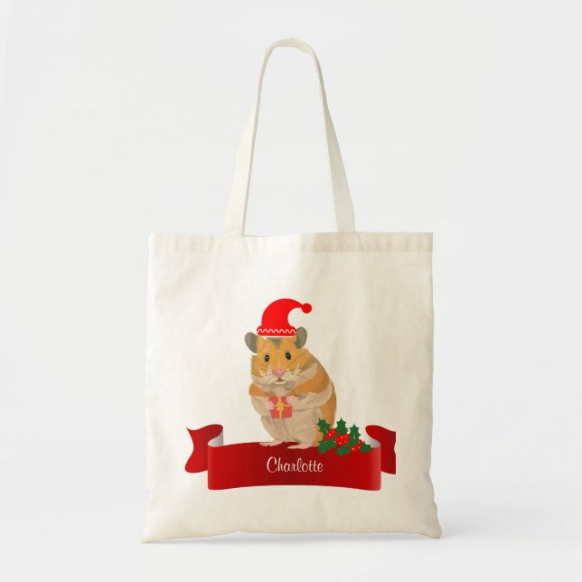  Golden Hamster personalised  Tote Bag (Front)
