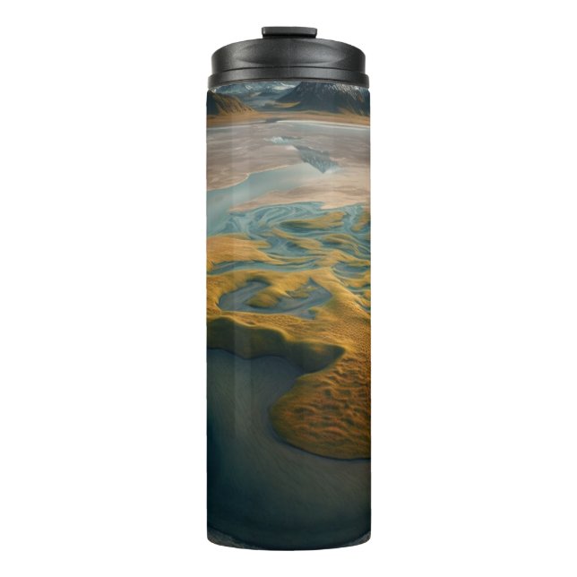 Golden Harmony Thermal Tumbler (Front)