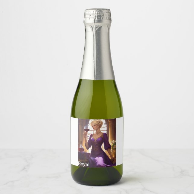 Golden Harvest Sparkling Wine Label (Front)