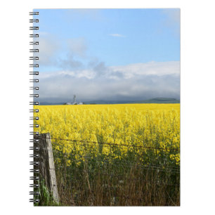 Golden Harvest Spiral Notebook