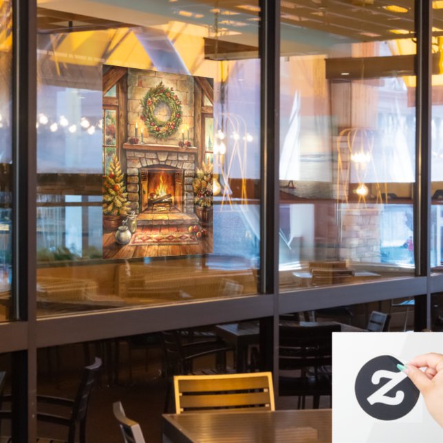 Golden Harvest Window Cling (Restaurant Window)