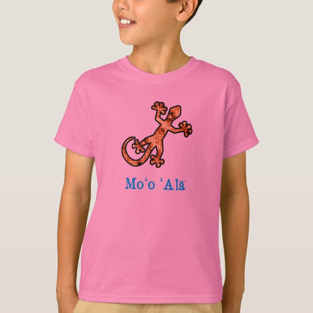 Golden Hawaiian Gecko T-Shirt (Front)