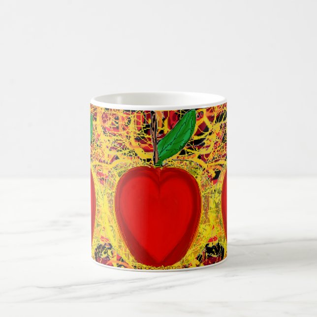 Golden Heart Apples Coffee Mug (Center)