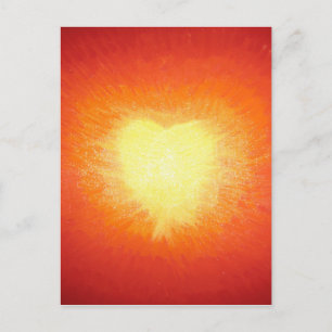 Golden Heart Postcard