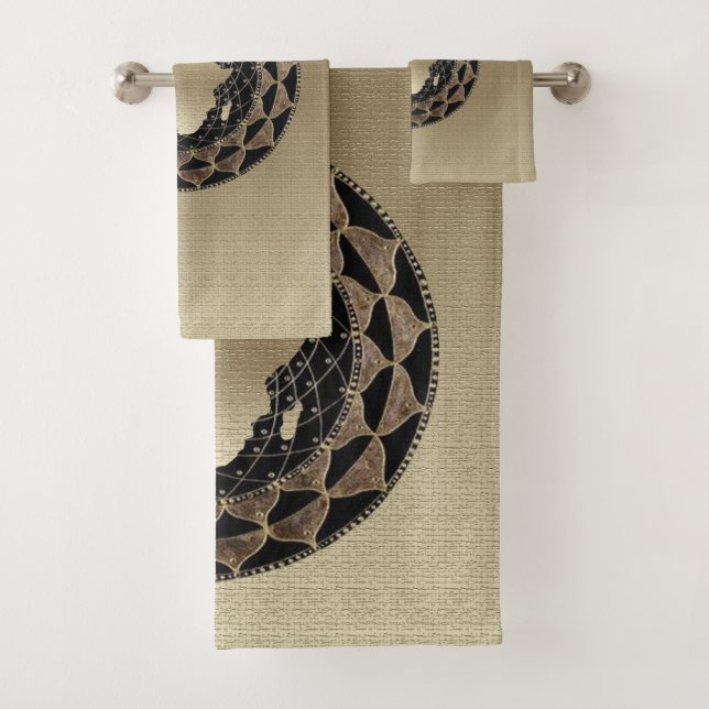 “Golden Heritage”  Bath Towel Set (Insitu)