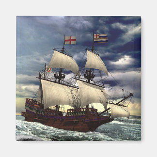 Golden hind magnet