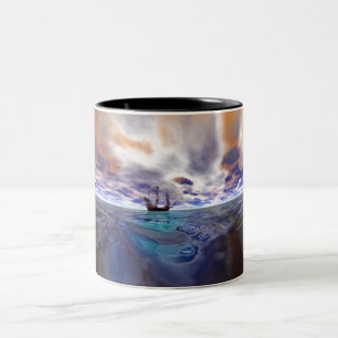 Golden Hind Two-Tone Coffee Mug