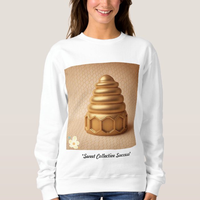 "Golden Hive Harmony" Sweatshirt (Front)