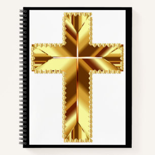 GOLDEN HOLY CROSS NOTEBOOK