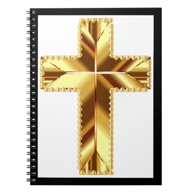 GOLDEN HOLY CROSS NOTEBOOK (Front)