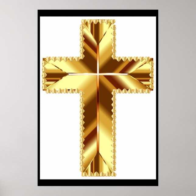 GOLDEN HOLY CROSS POSTER (Front)