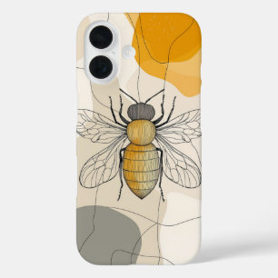 Golden Honey Bee Harmony iPhone 16 Case