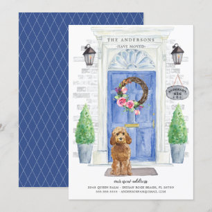Golden Honey Cockapoo Door Moving Announcement
