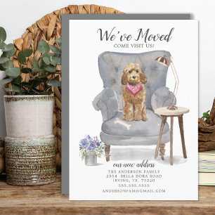 Golden Honey Cockapoo Moving Announcement