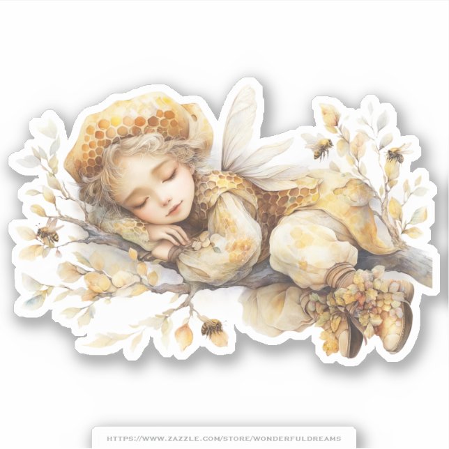 Golden Honey Fairy World - 2a The sleeping fairies (Front)