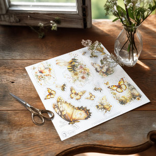 Golden Honey Fairy World – 3c Bees and Butterflies