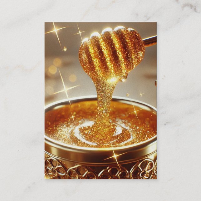 Golden Honey | Psalm 19:9–11 KJV Card Box (Front)