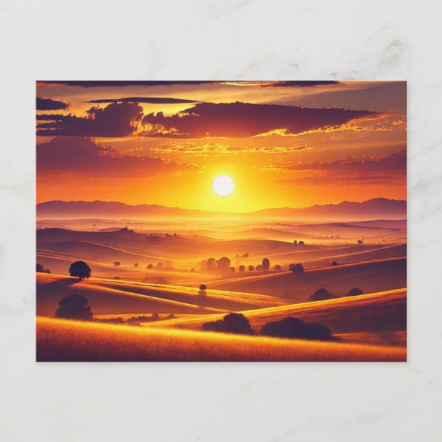  golden horizon postcard (Front)