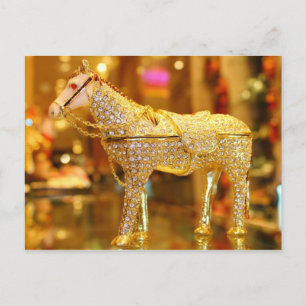 Golden Horse Postcard