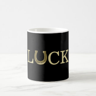 Golden horseshoe coffee mug