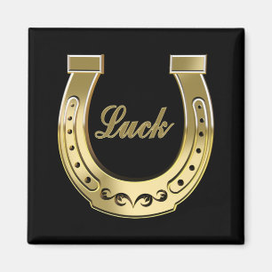 Golden horseshoe magnet