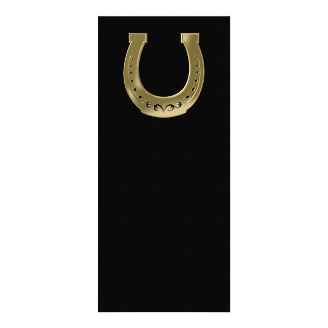 Golden horseshoe rack card (Front)