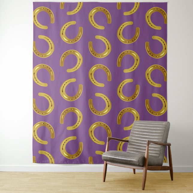 Golden horseshoe tapestry (In Situ)