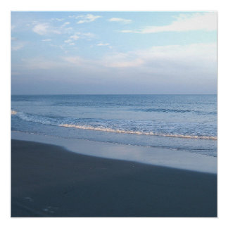 Golden Hour Beach Photography Print