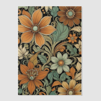 Golden Hour Blooms Vellum Invitations