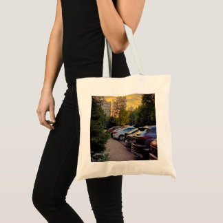 Golden Hour City Tote Bag – Customisable