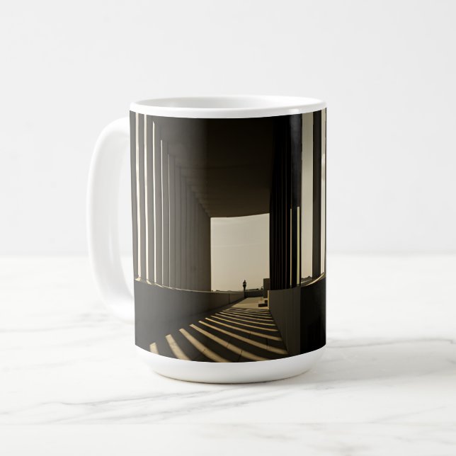 Golden Hour Colonnade Coffee Mug (Front Left)