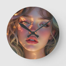 Golden Hour Dream – Radiant Angelic Portrait