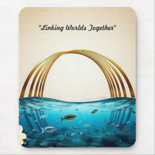 "Golden Hour Glow" Mouse Pad
