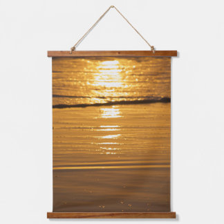 Golden hour hanging tapestry