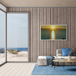 Golden Hour Sail Canvas Print