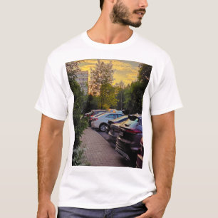 Golden Hour Street Photo Tee – Customisable
