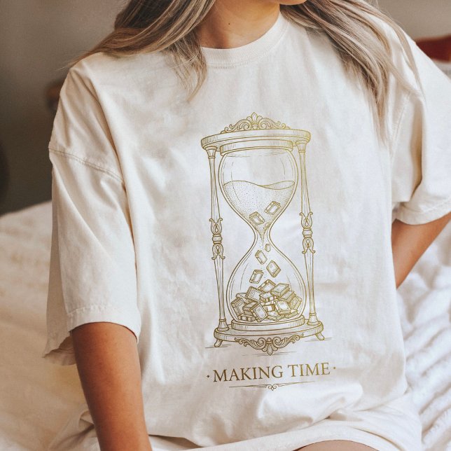 Golden Hourglass Books - Making Time Tri-Blend Shirt (Creator Uploaded)