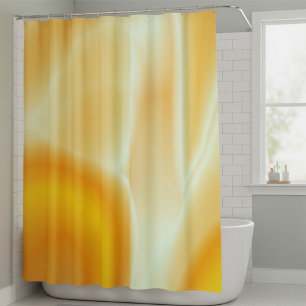 Golden Hues Elegance Shower Curtain