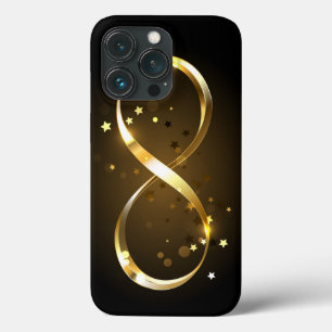 Golden Infinity Symbol iPhone 13 Pro Case