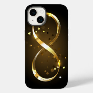 Golden Infinity Symbol Case-Mate iPhone 14 Case